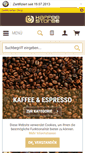 Mobile Screenshot of kaffeestore24.de