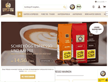Tablet Screenshot of kaffeestore24.de